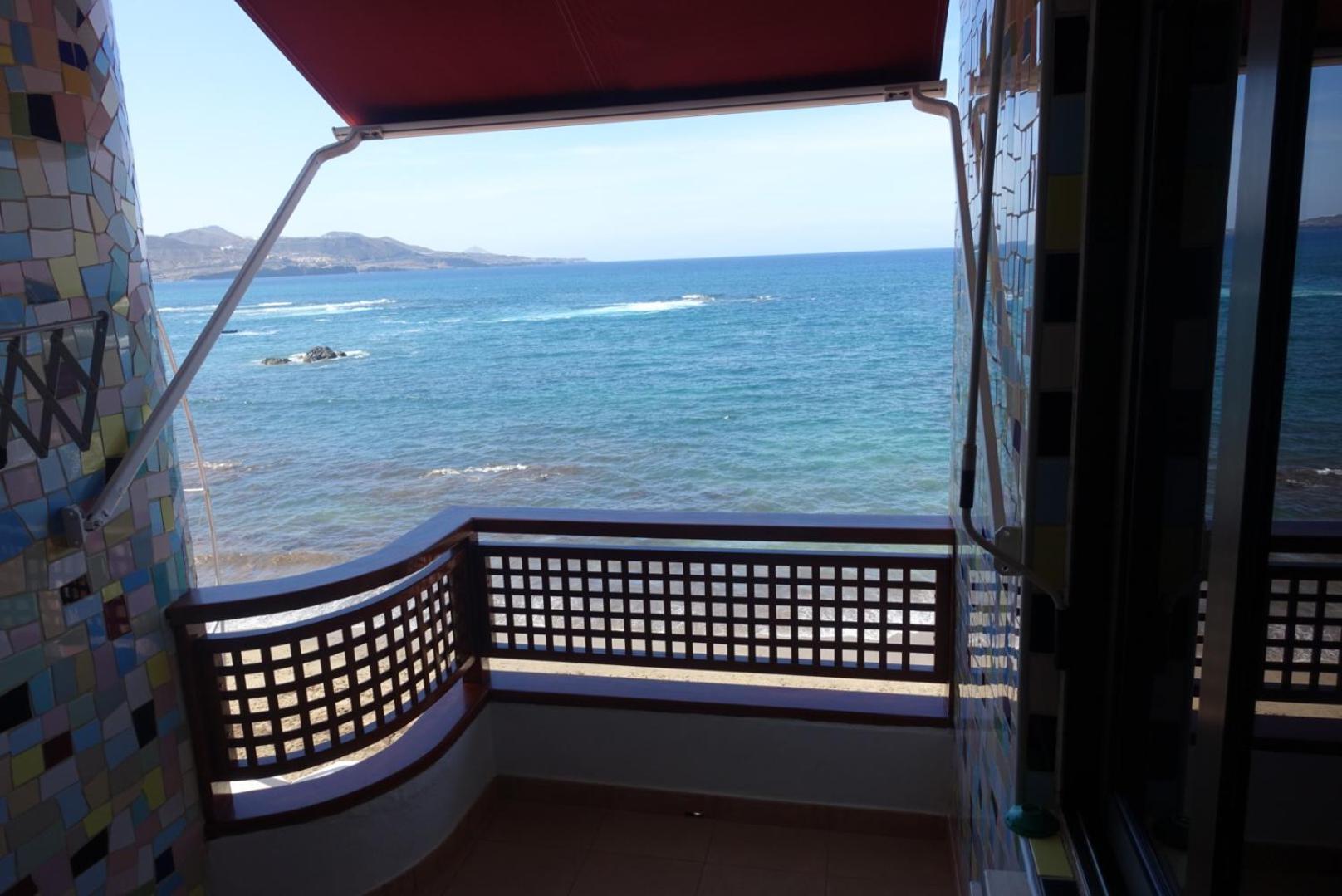 Estudio Luminoso, Primera Linea De Playa De Las Canteras Las Palmas Buitenkant foto