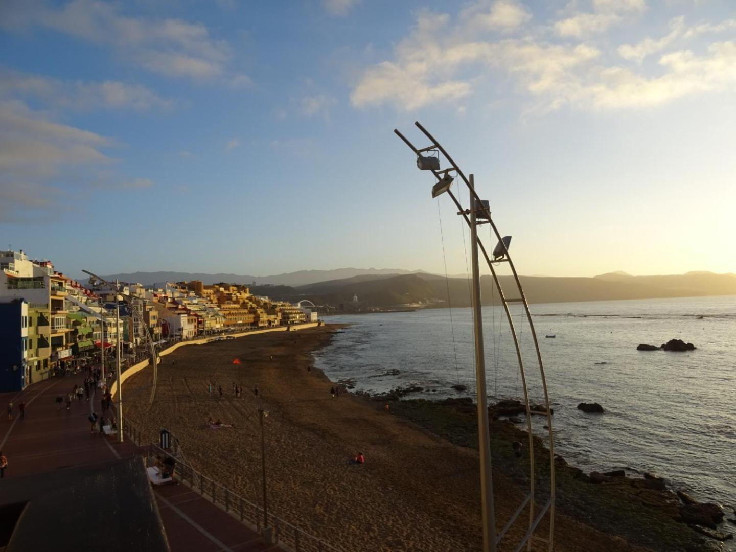 Estudio Luminoso, Primera Linea De Playa De Las Canteras Las Palmas Buitenkant foto