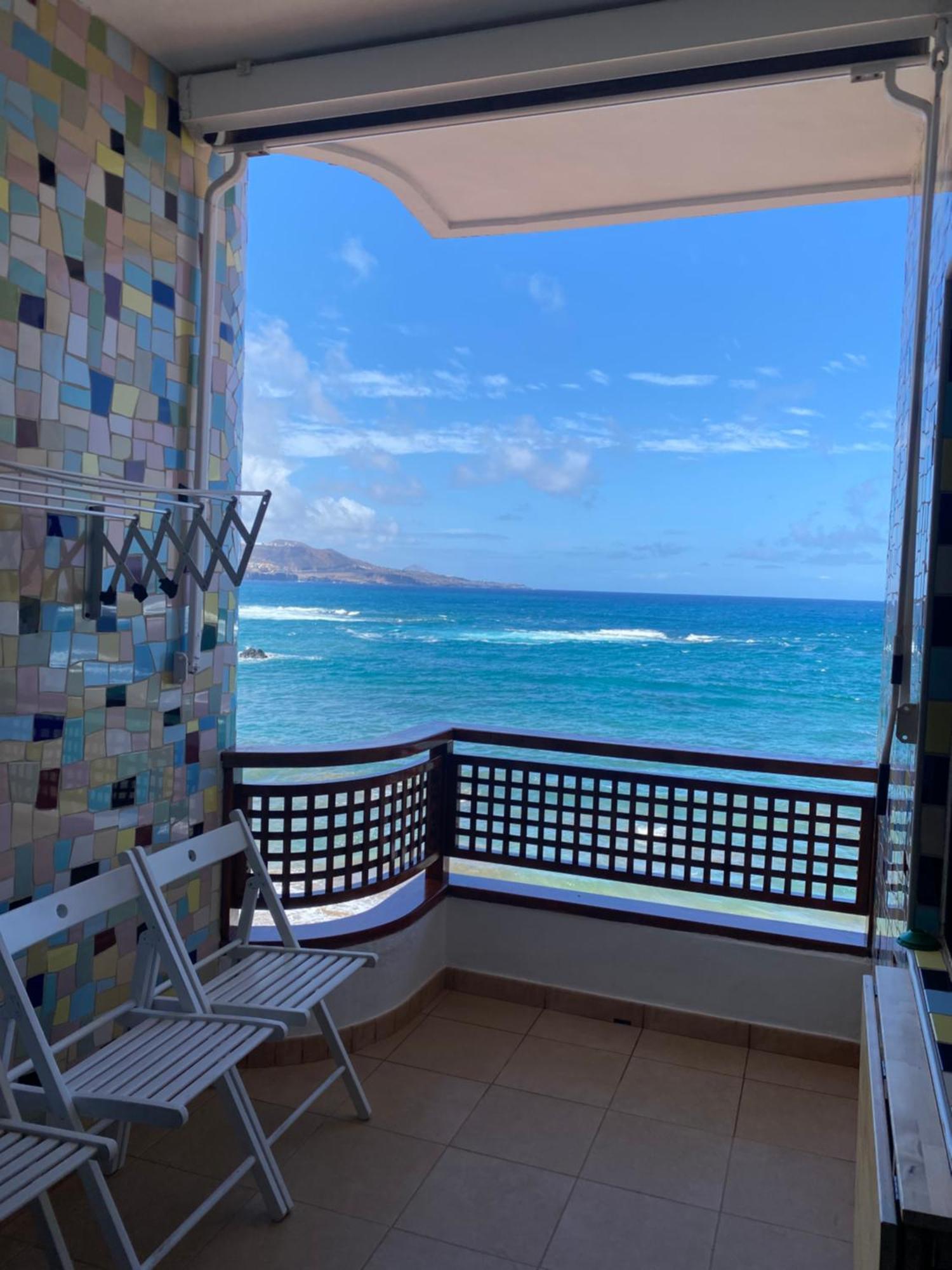Estudio Luminoso, Primera Linea De Playa De Las Canteras Las Palmas Buitenkant foto