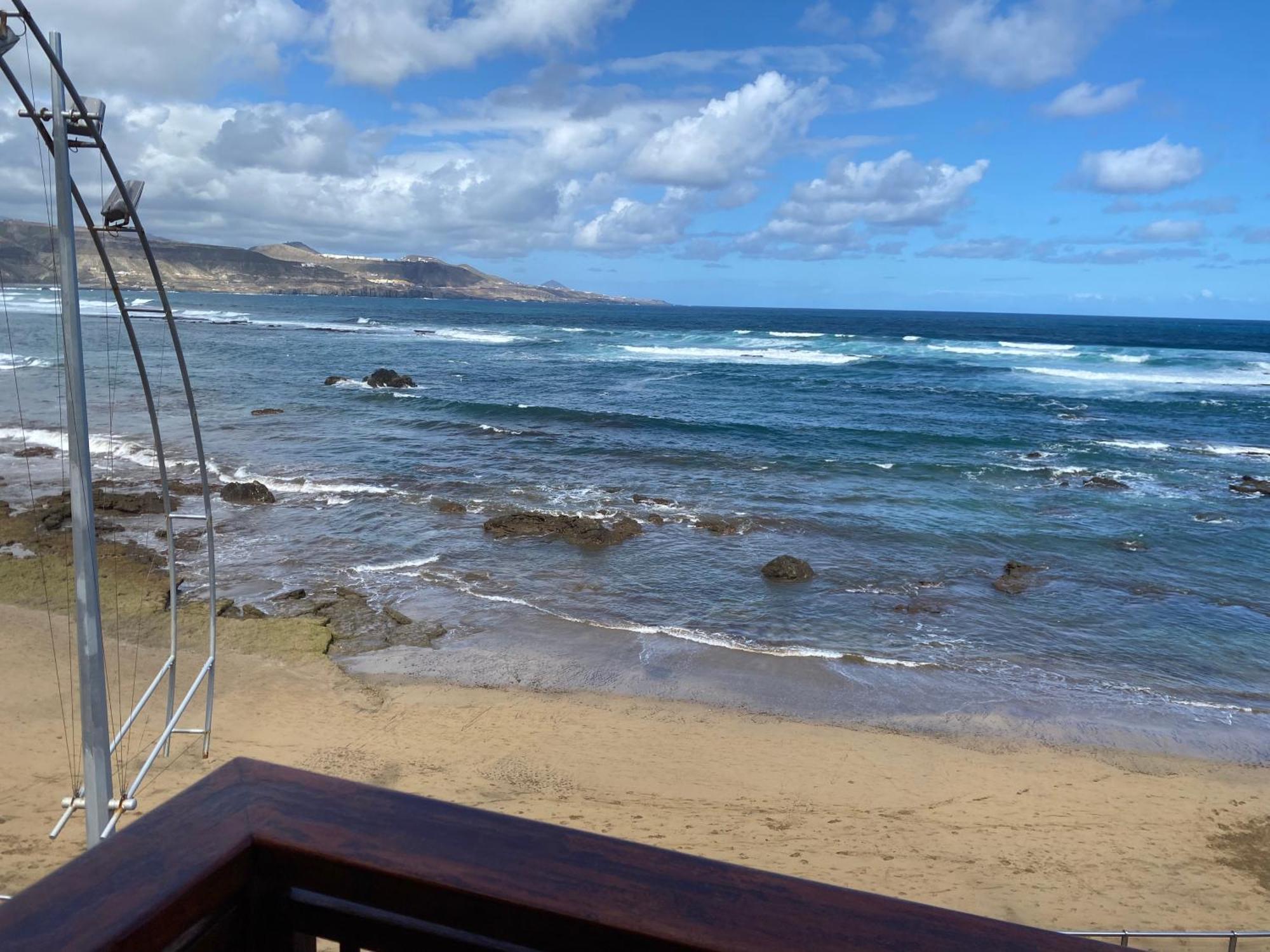 Estudio Luminoso, Primera Linea De Playa De Las Canteras Las Palmas Buitenkant foto